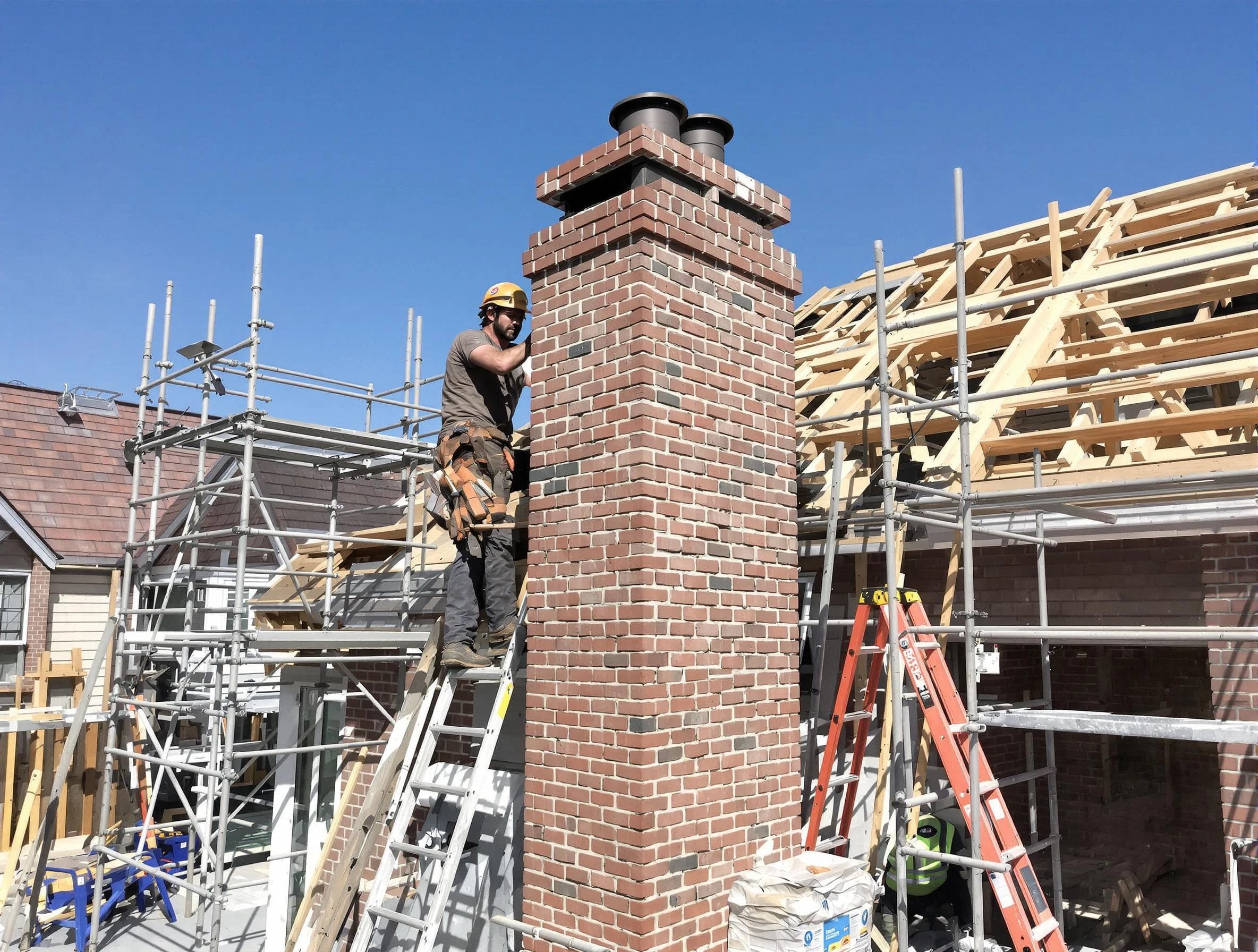 New chimney installation completed by Marlborough Chimney Sweep in Marlborough, MA