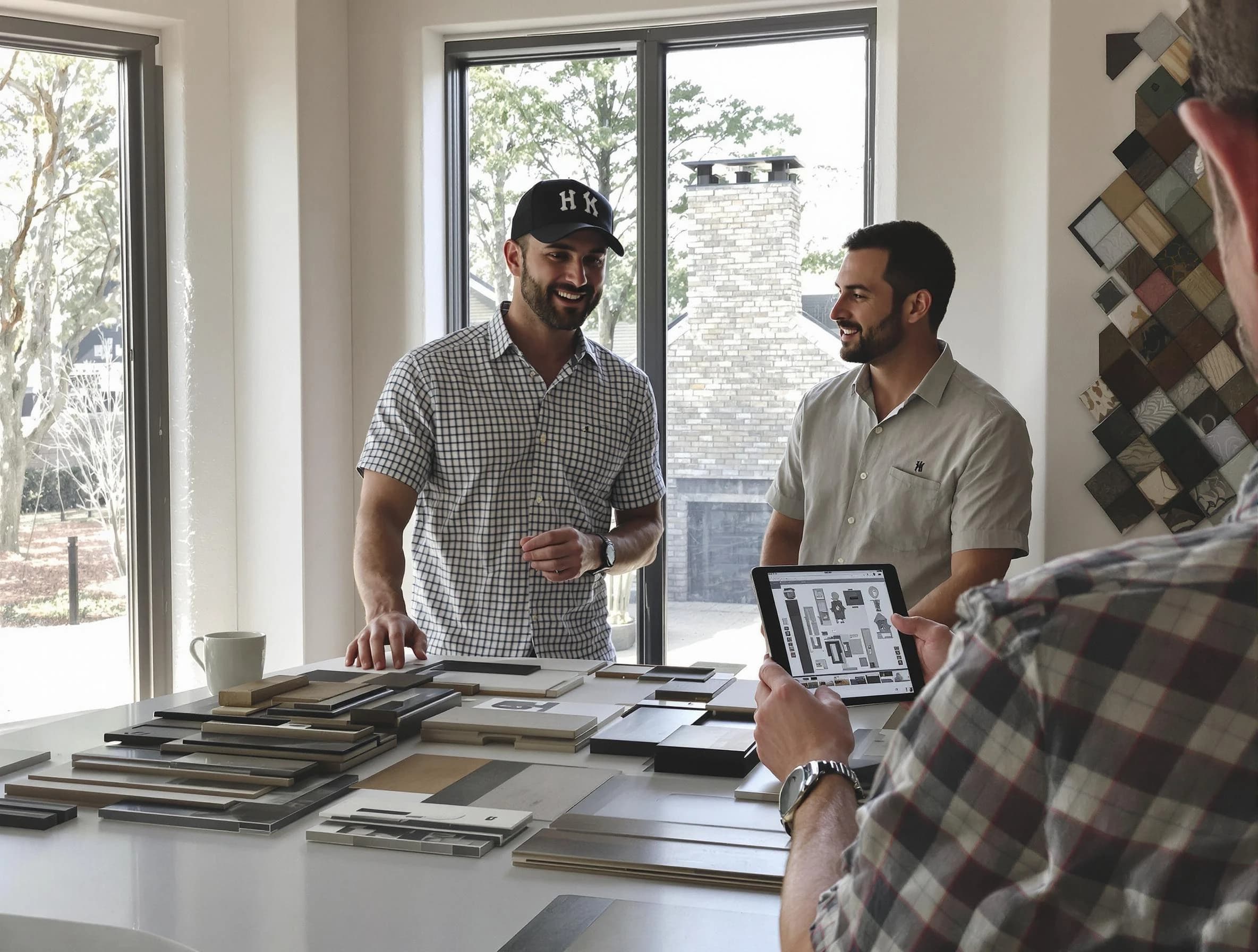 Marlborough Chimney Sweep remodeling a chimney and fireplace in Marlborough, MA