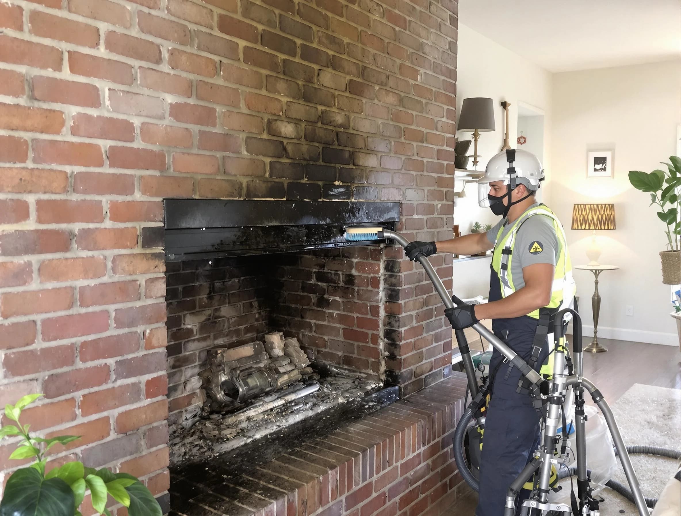 Marlborough Chimney Sweep providing fireplace cleaning services in Marlborough, MA