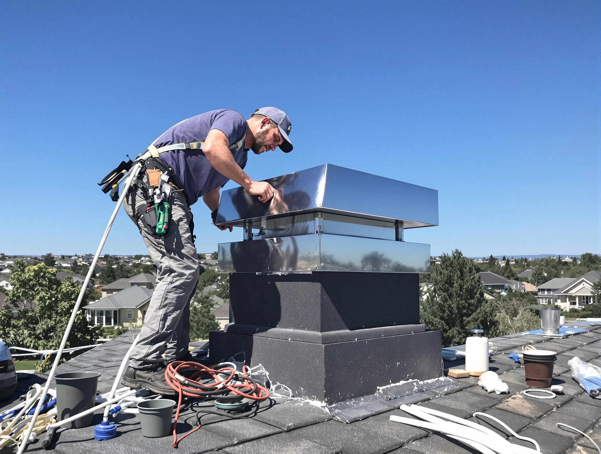 Chimney Cap Services in Marlborough