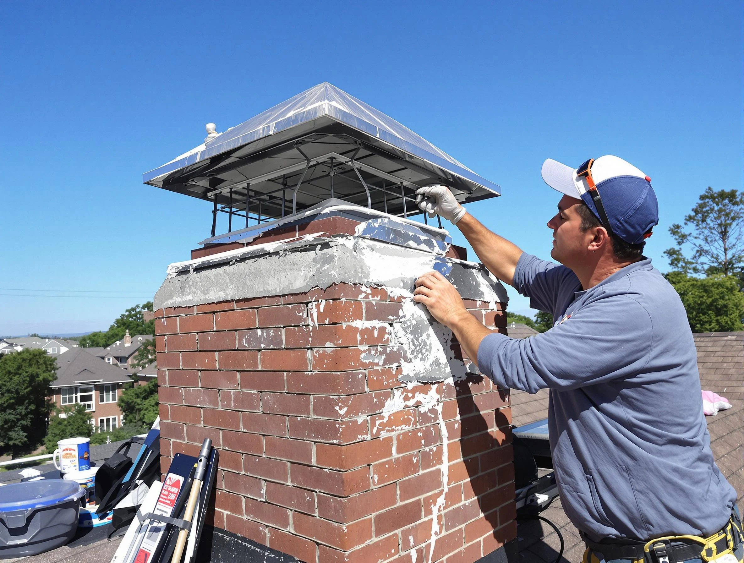 Chimney Crown Services in Marlborough