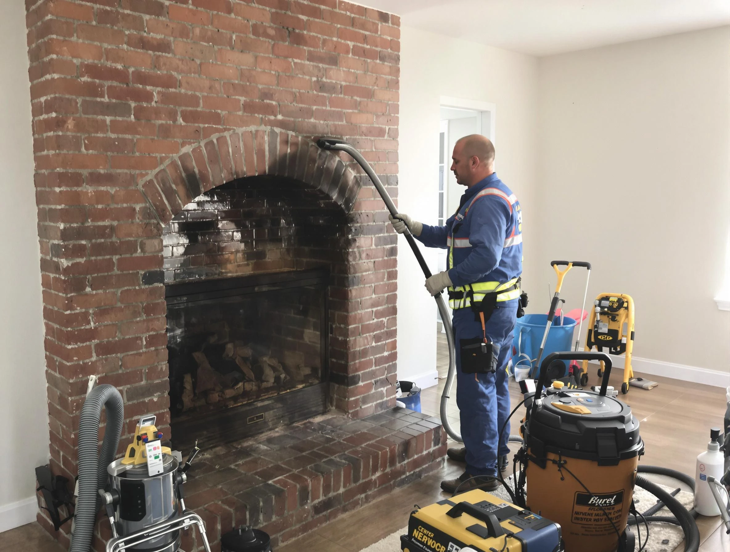 Marlborough Chimney Sweep expert performing detailed chimney sweep in Marlborough, MA