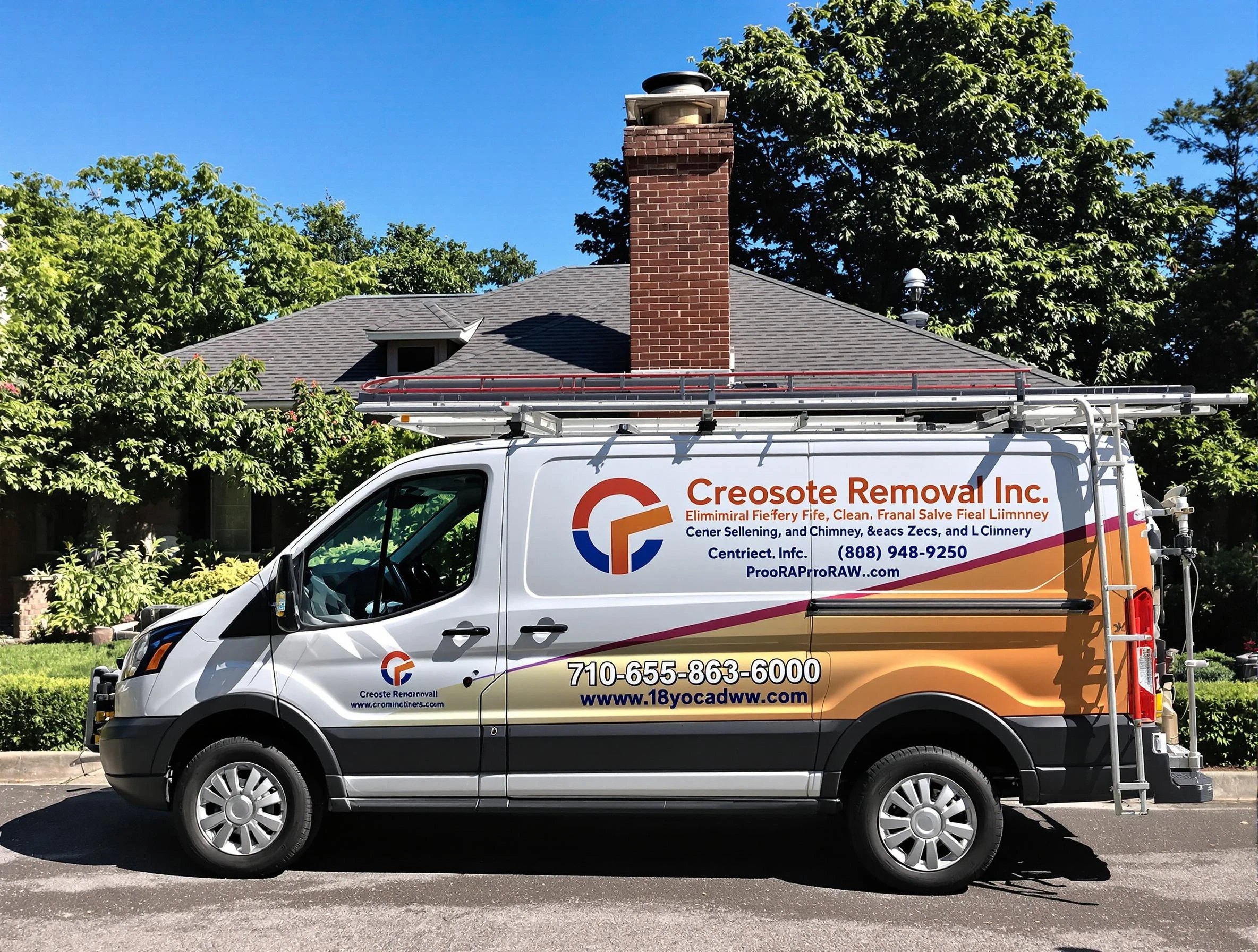 Marlborough Chimney Sweep technician removing creosote safely in Marlborough, MA